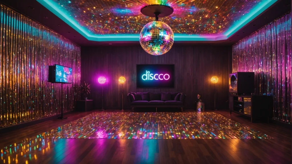 Comment transformer votre salon en piste de danse disco inoubliable